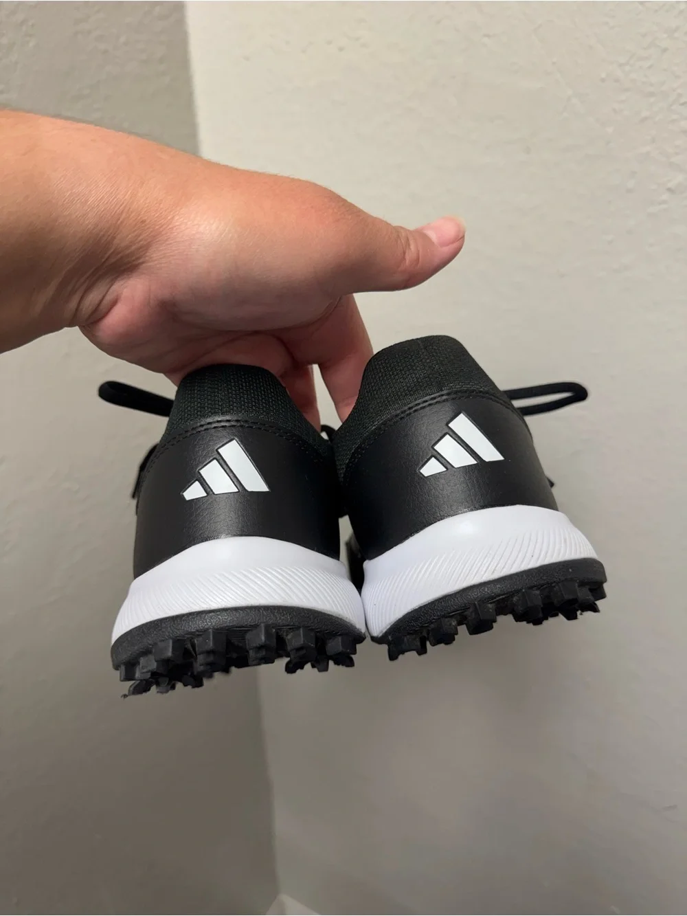 Adidas Tech Response 3.0 Men’s Golf Shoes Black White Size 9